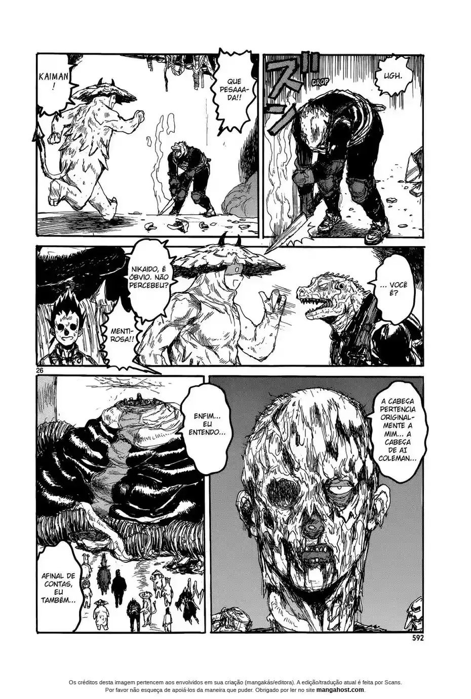 Read Dorohedoro pt Manga Online