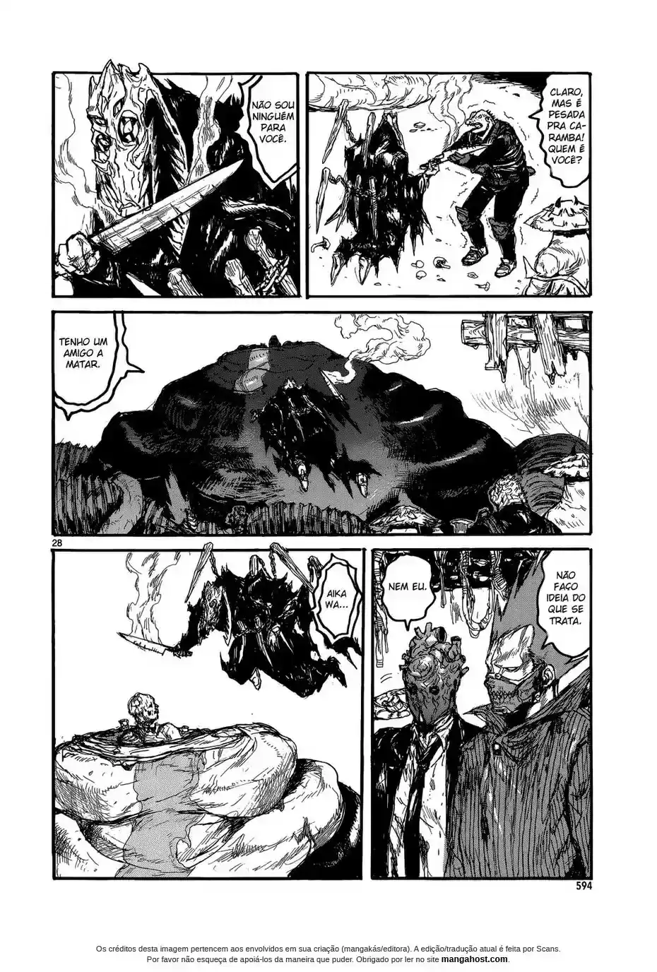Read Dorohedoro pt Manga Online