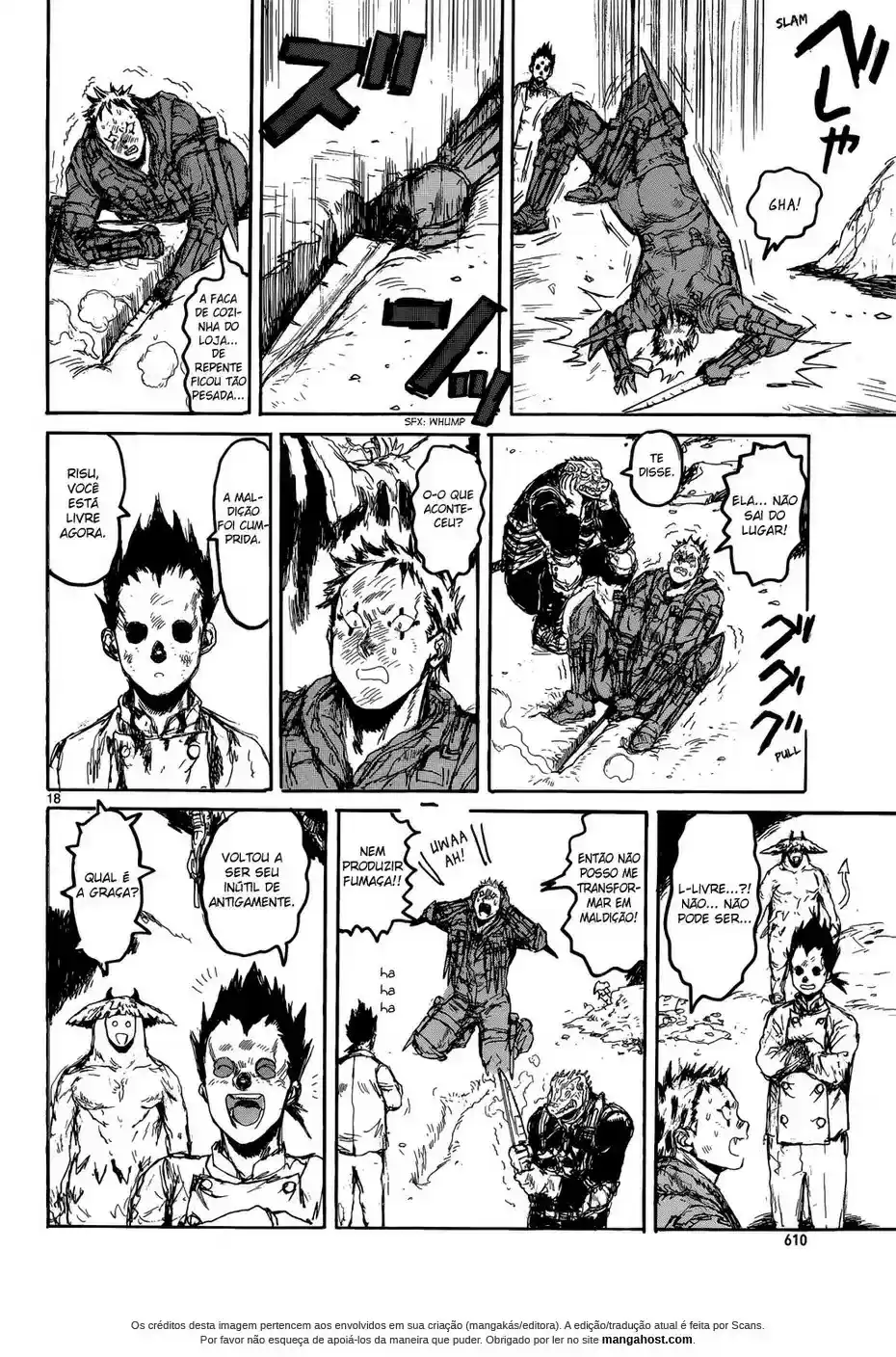 Read Dorohedoro pt Manga Online