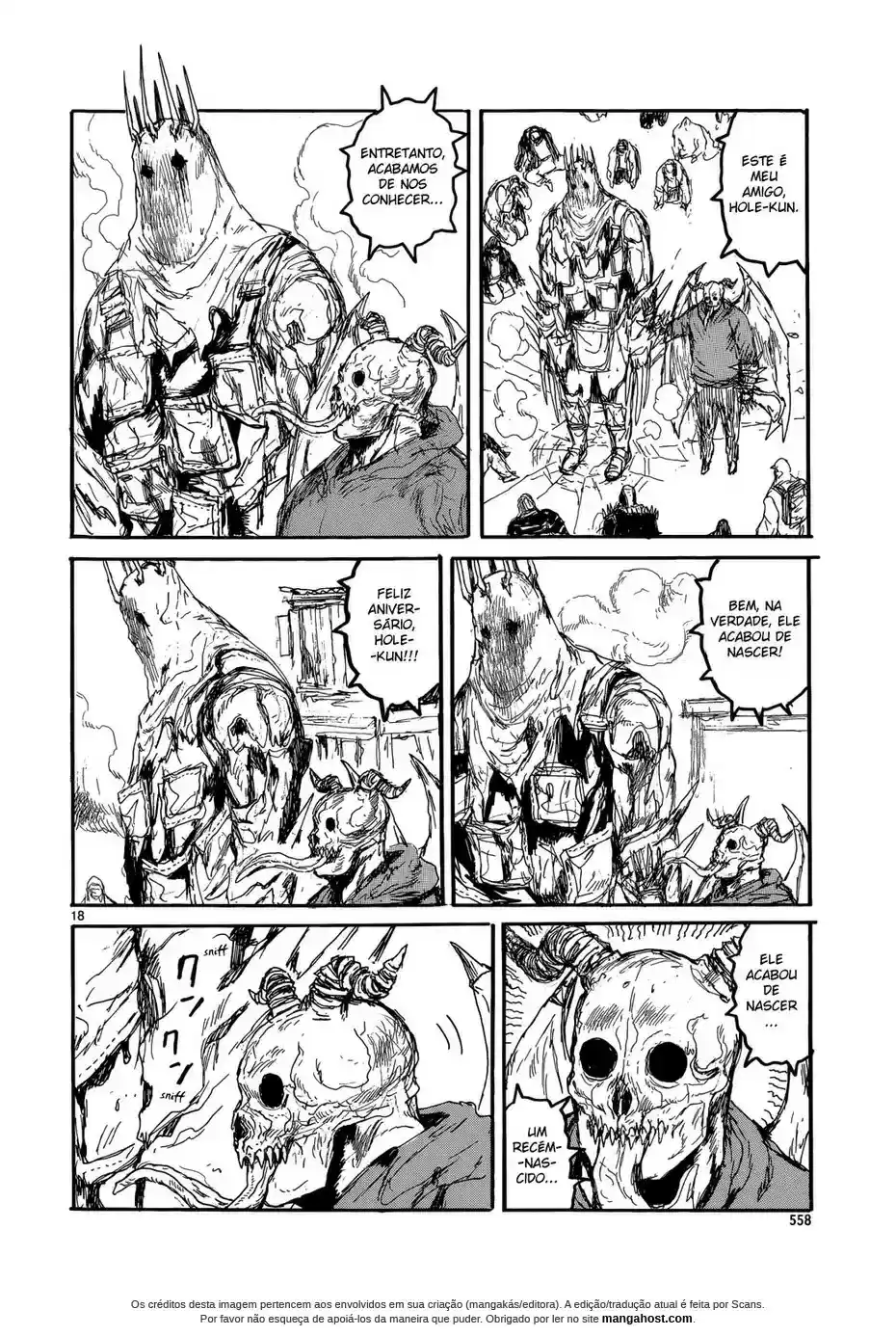Read Dorohedoro pt Manga Online