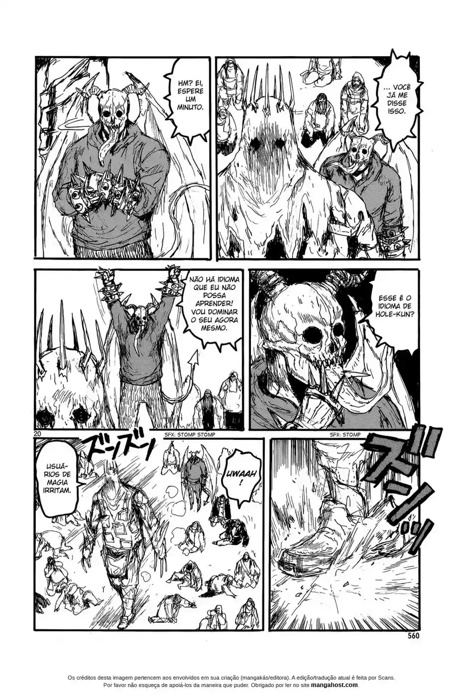Read Dorohedoro pt Manga Online