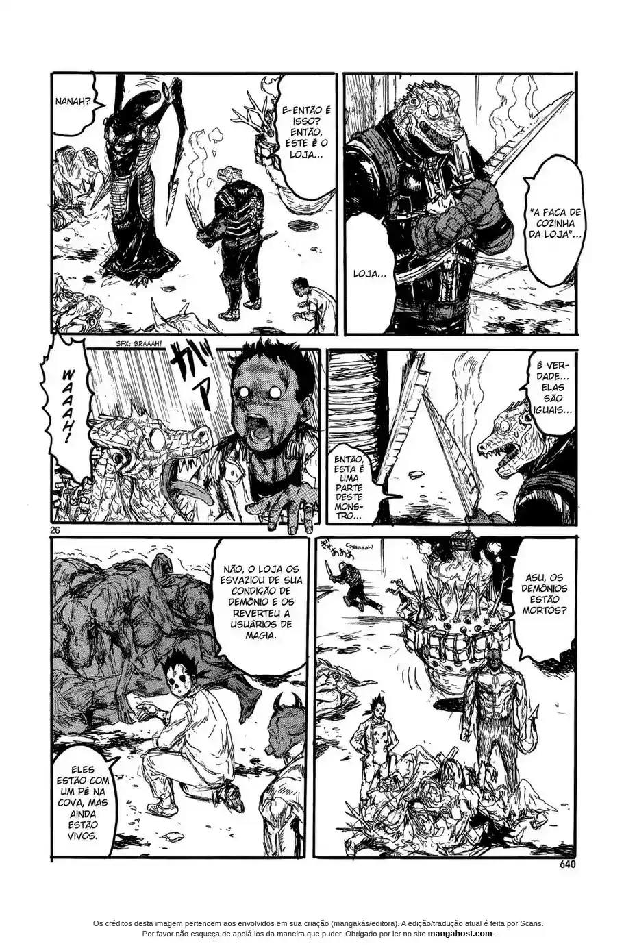 Read Dorohedoro pt Manga Online