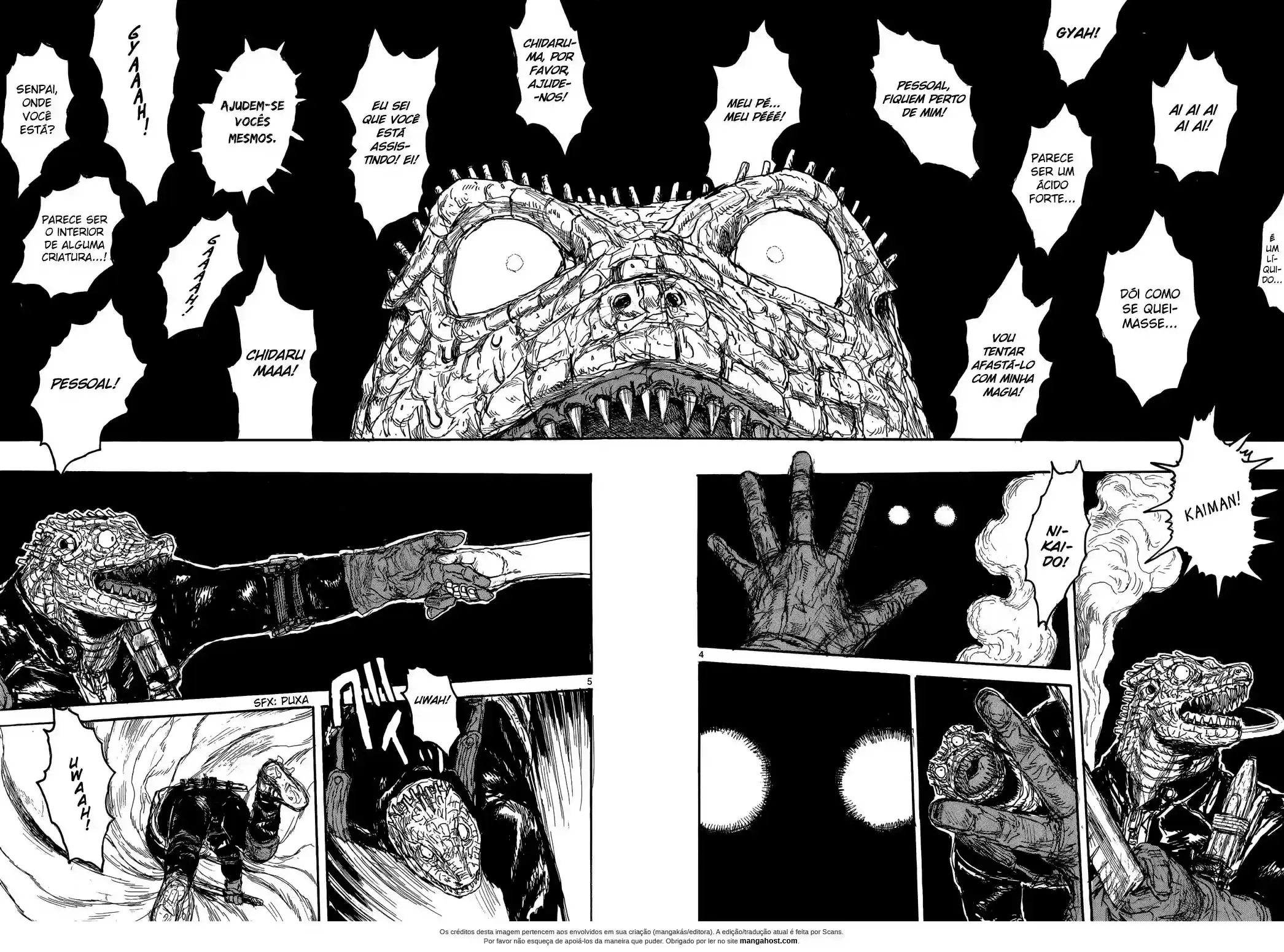 Read Dorohedoro pt Manga Online