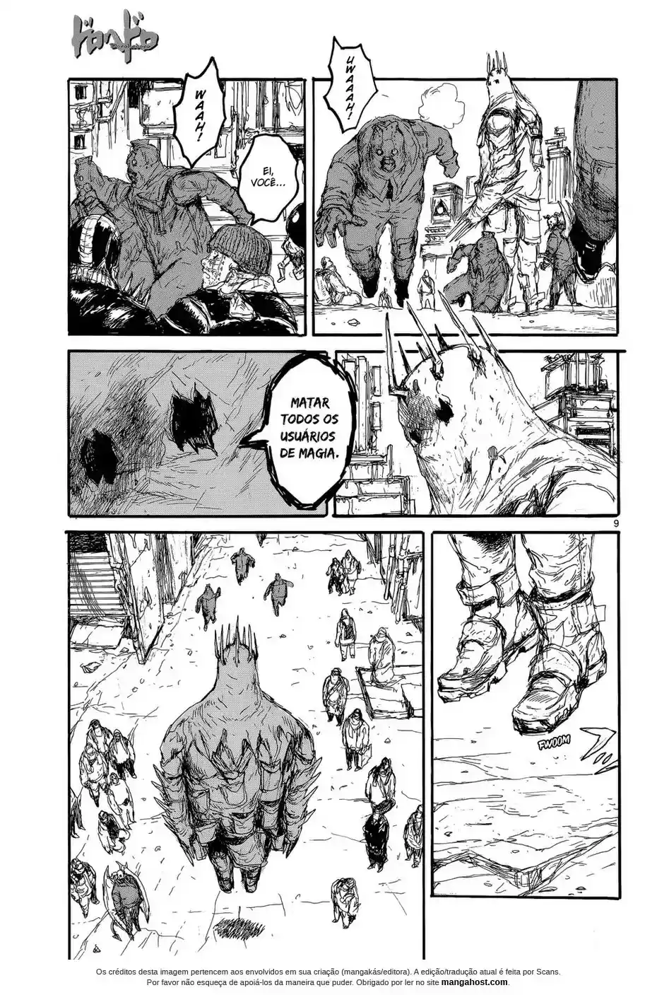 Read Dorohedoro pt Manga Online