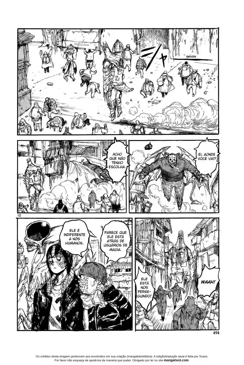 Read Dorohedoro pt Manga Online
