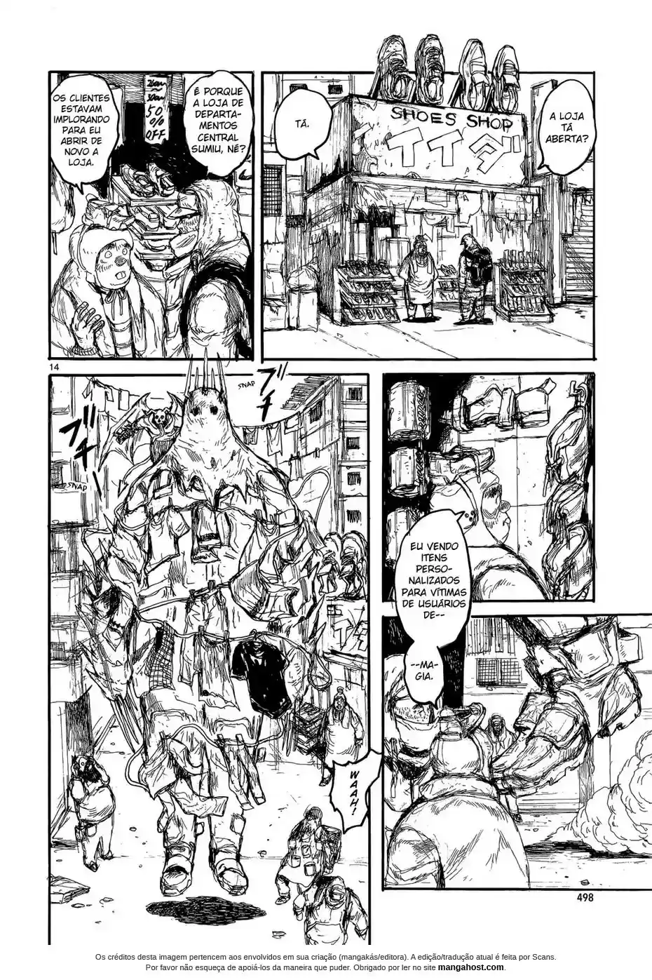 Read Dorohedoro pt Manga Online