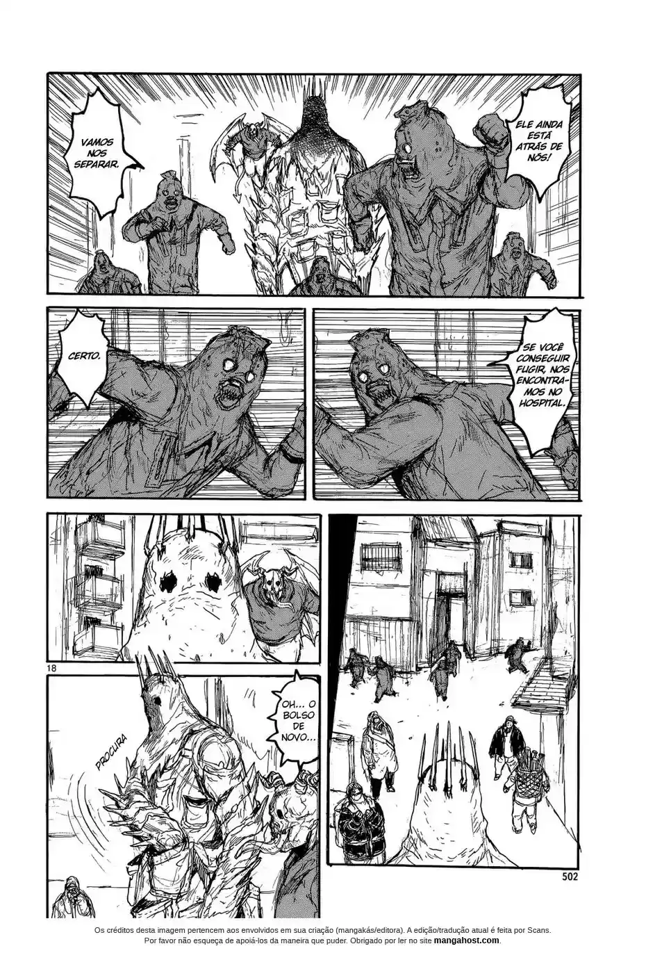 Read Dorohedoro pt Manga Online