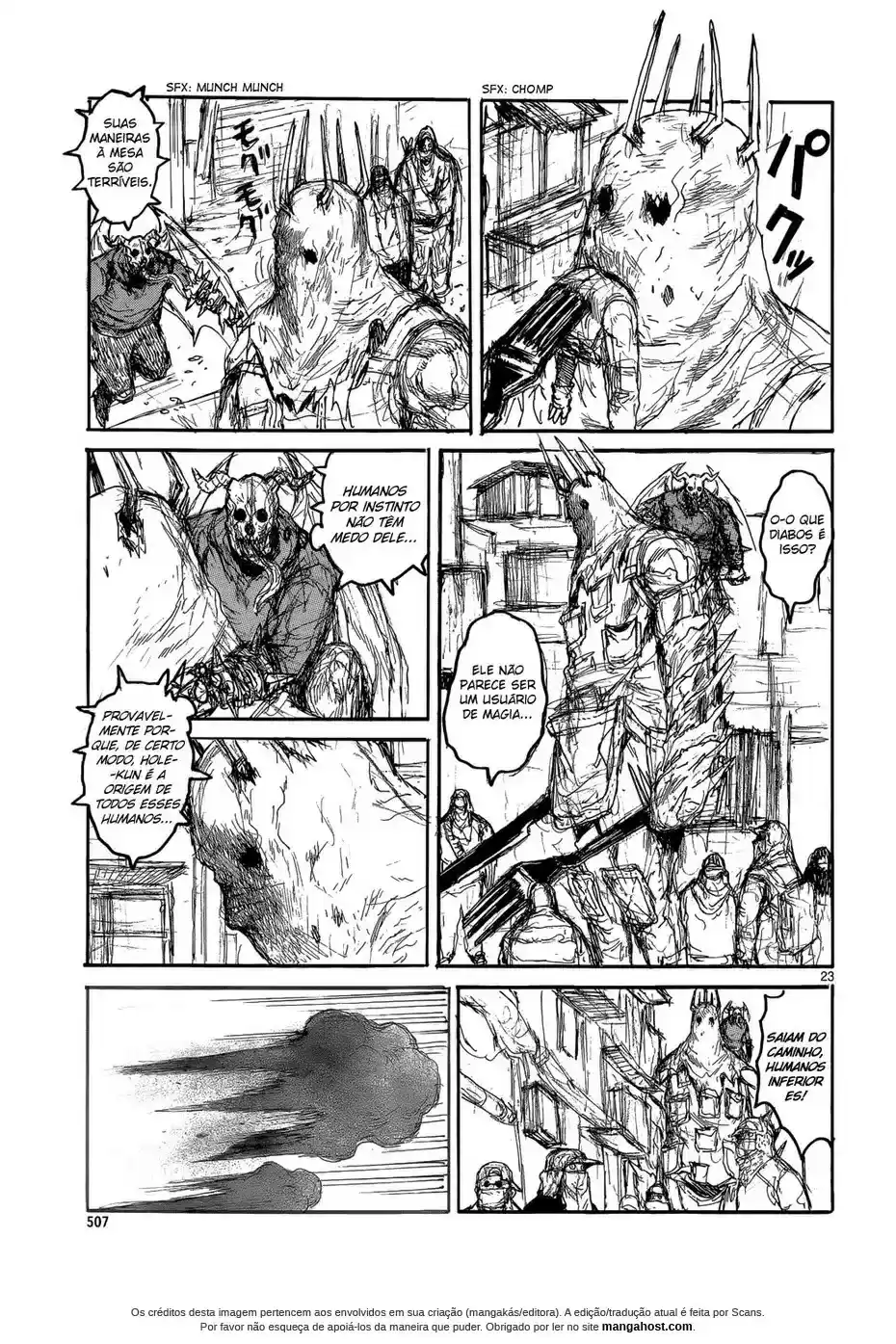 Read Dorohedoro pt Manga Online