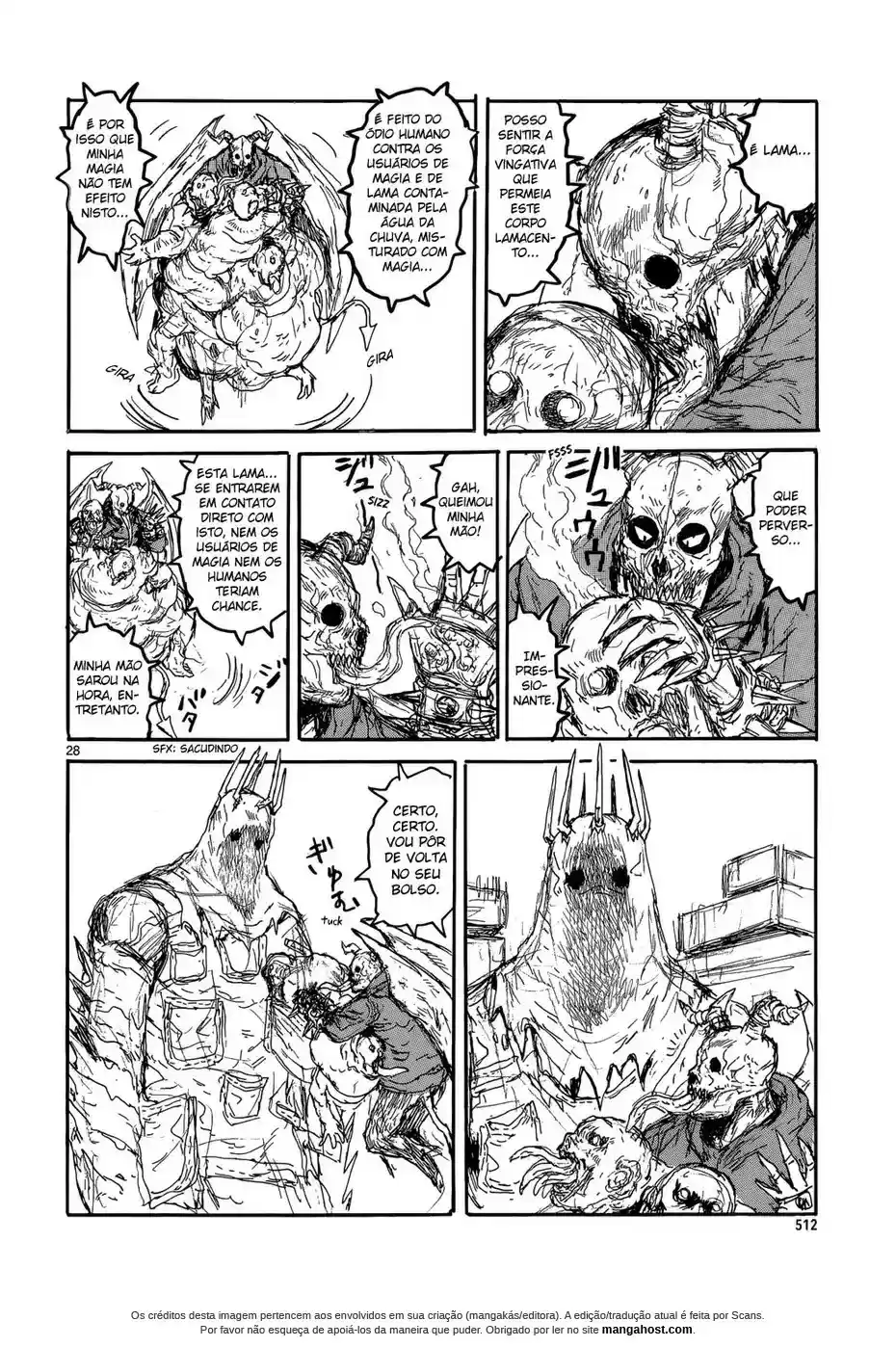 Read Dorohedoro pt Manga Online