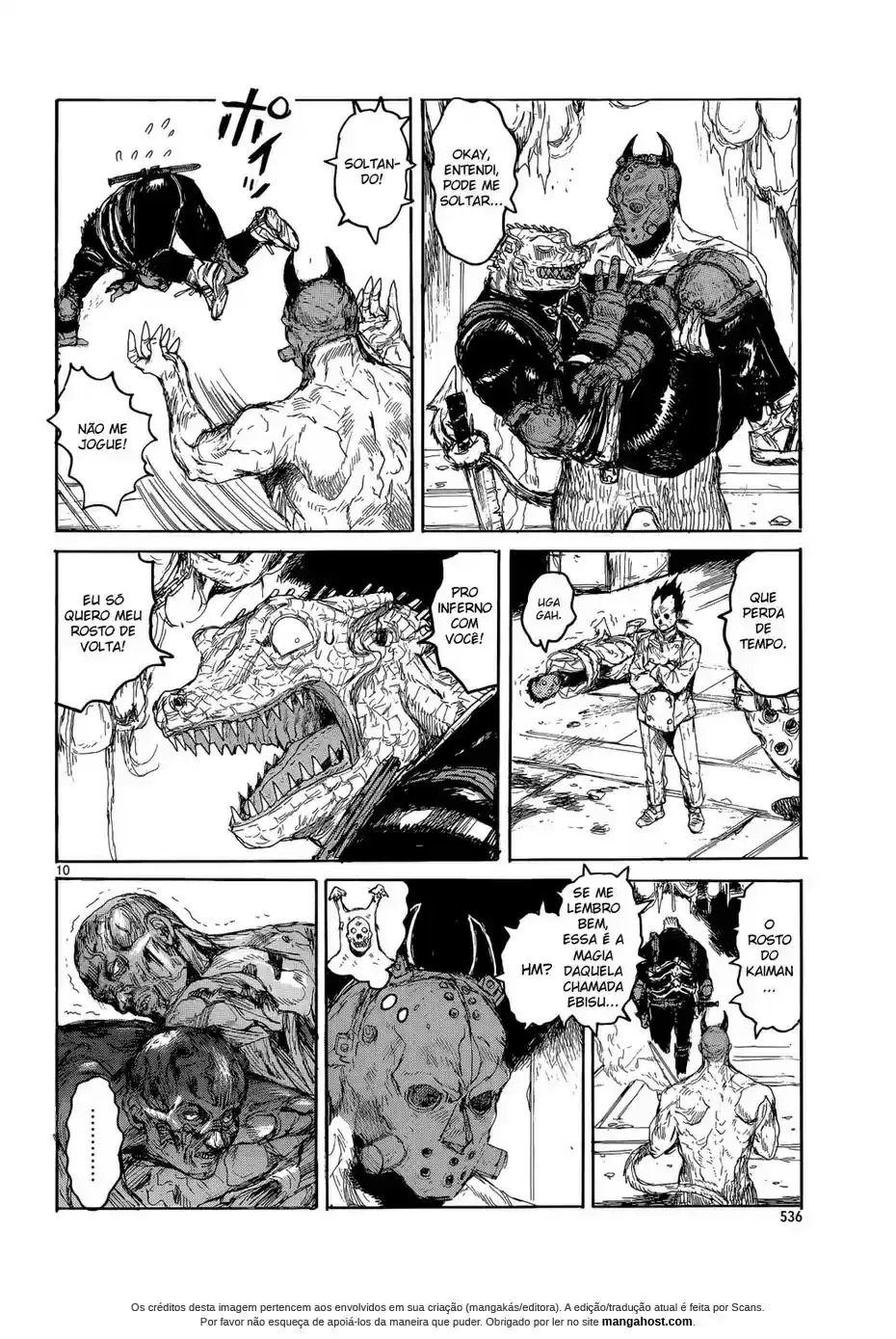 Read Dorohedoro pt Manga Online