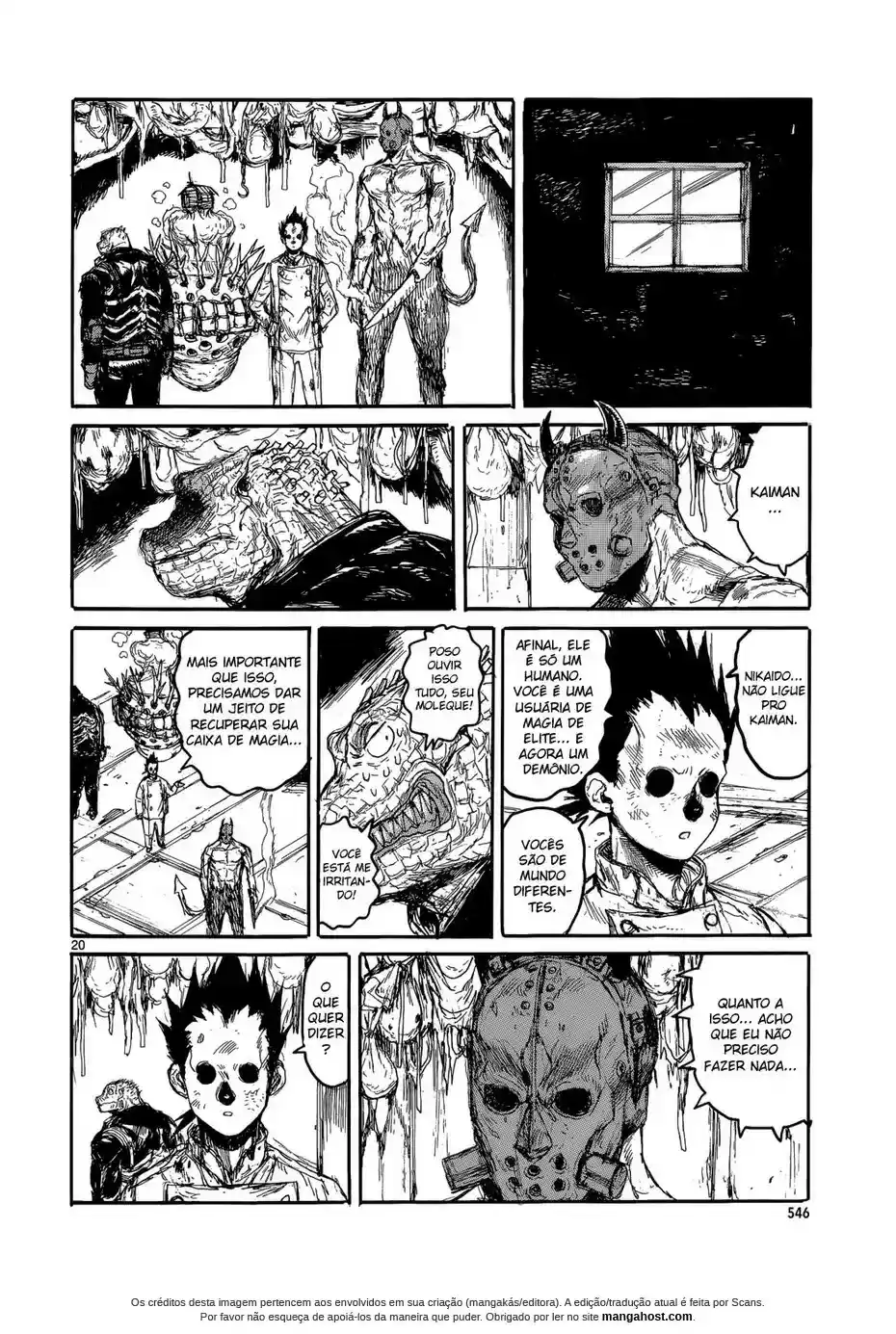 Read Dorohedoro pt Manga Online