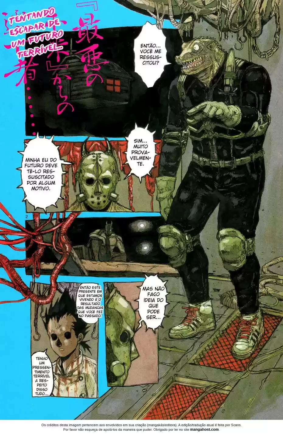 Read Dorohedoro pt Manga Online