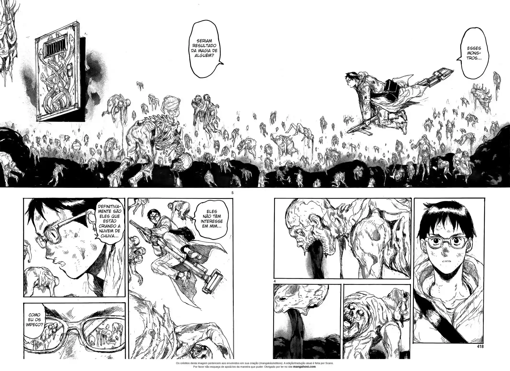 Read Dorohedoro pt Manga Online