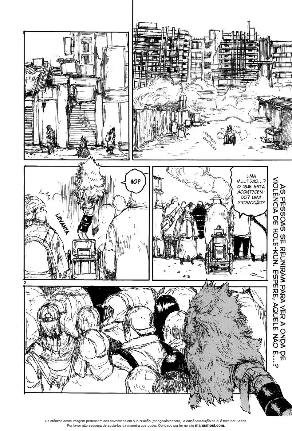 Read Dorohedoro pt Manga Online