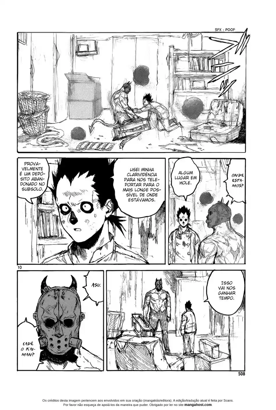 Read Dorohedoro pt Manga Online