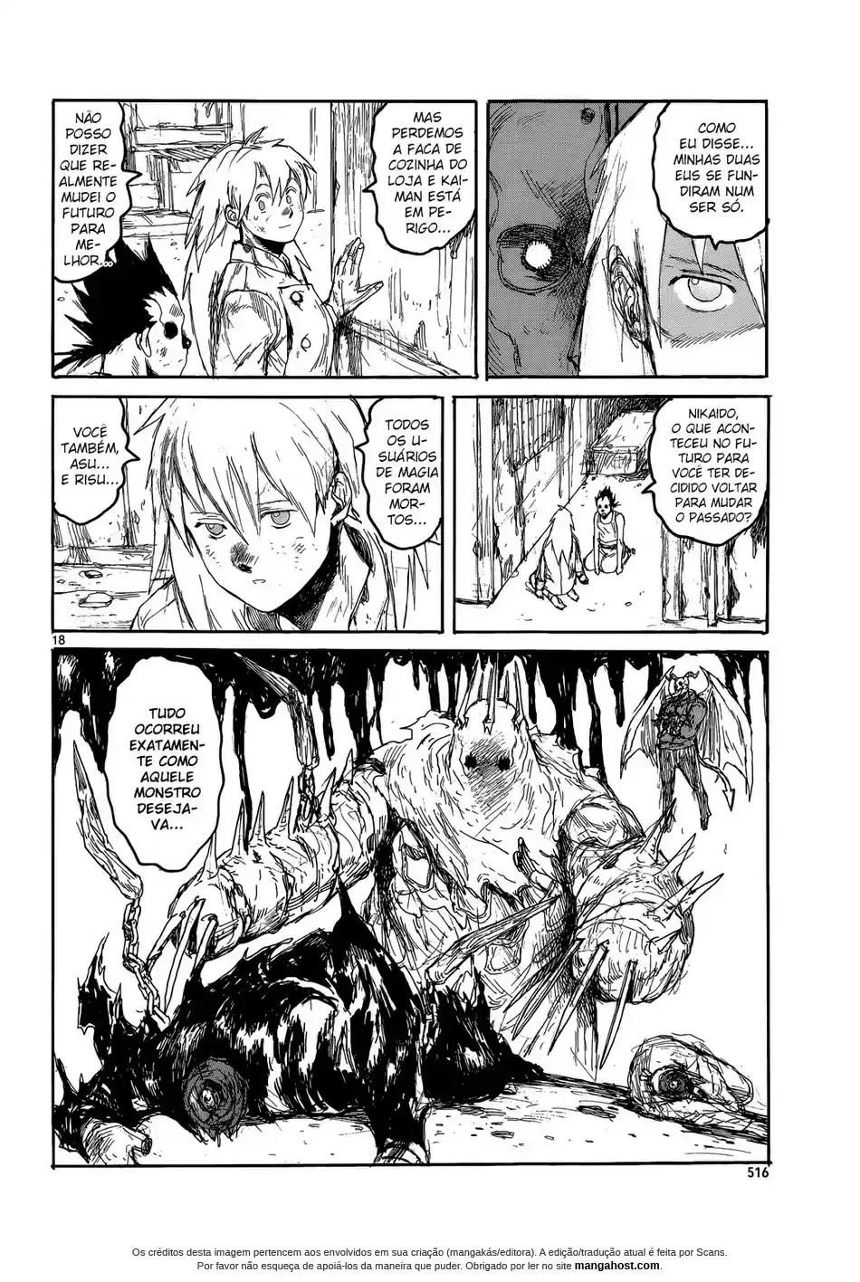 Read Dorohedoro pt Manga Online