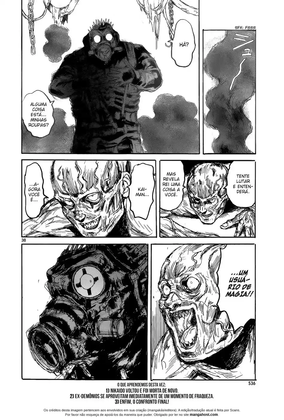 Read Dorohedoro pt Manga Online