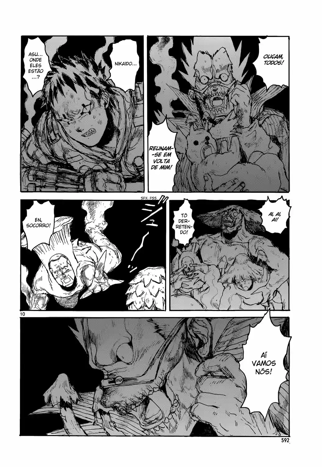 Read Dorohedoro pt Manga Online