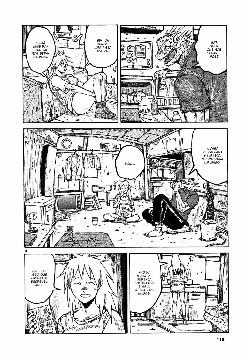 Read Dorohedoro pt Manga Online