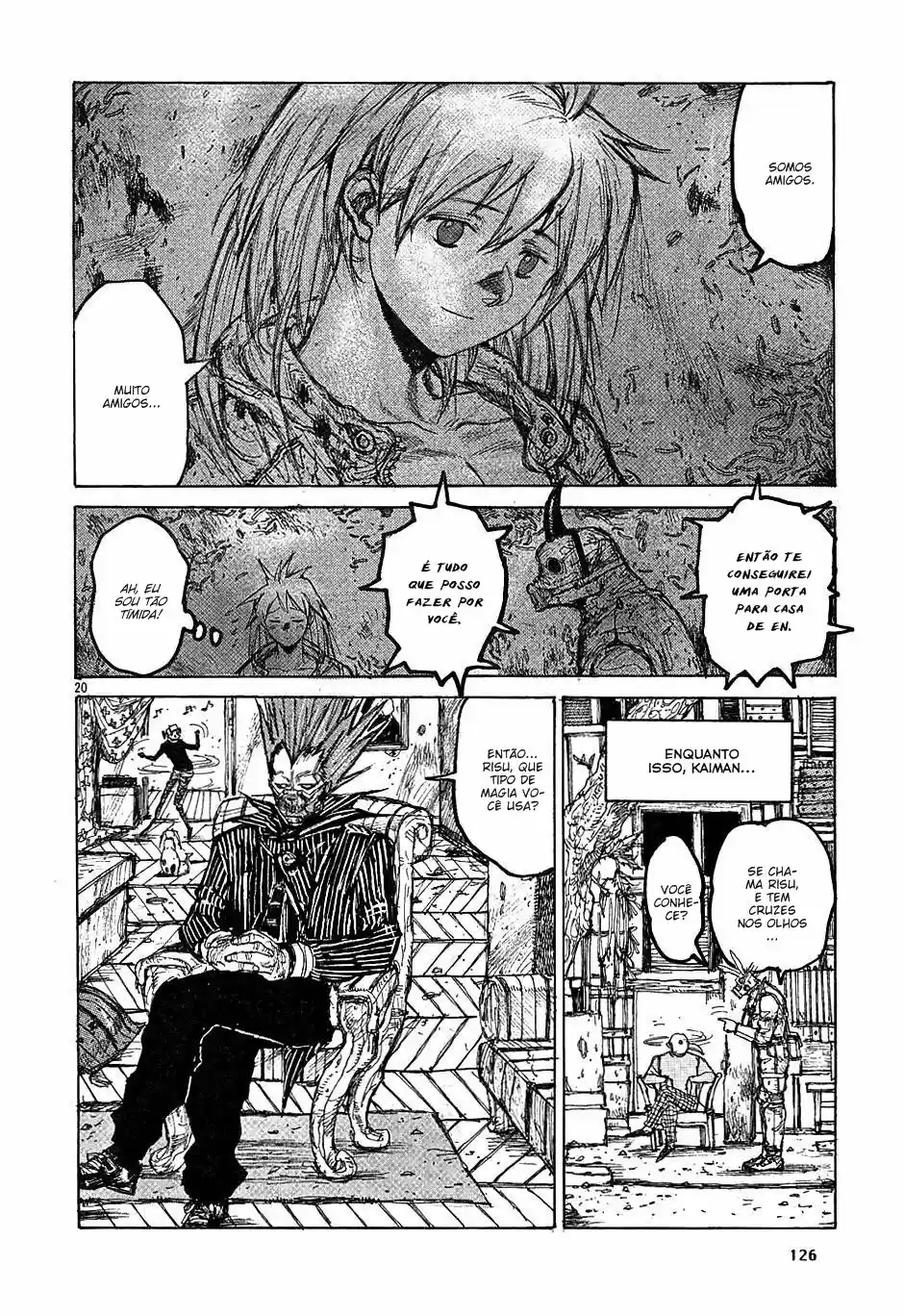 Read Dorohedoro pt Manga Online