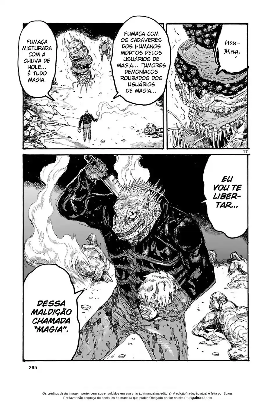 Read Dorohedoro pt Manga Online