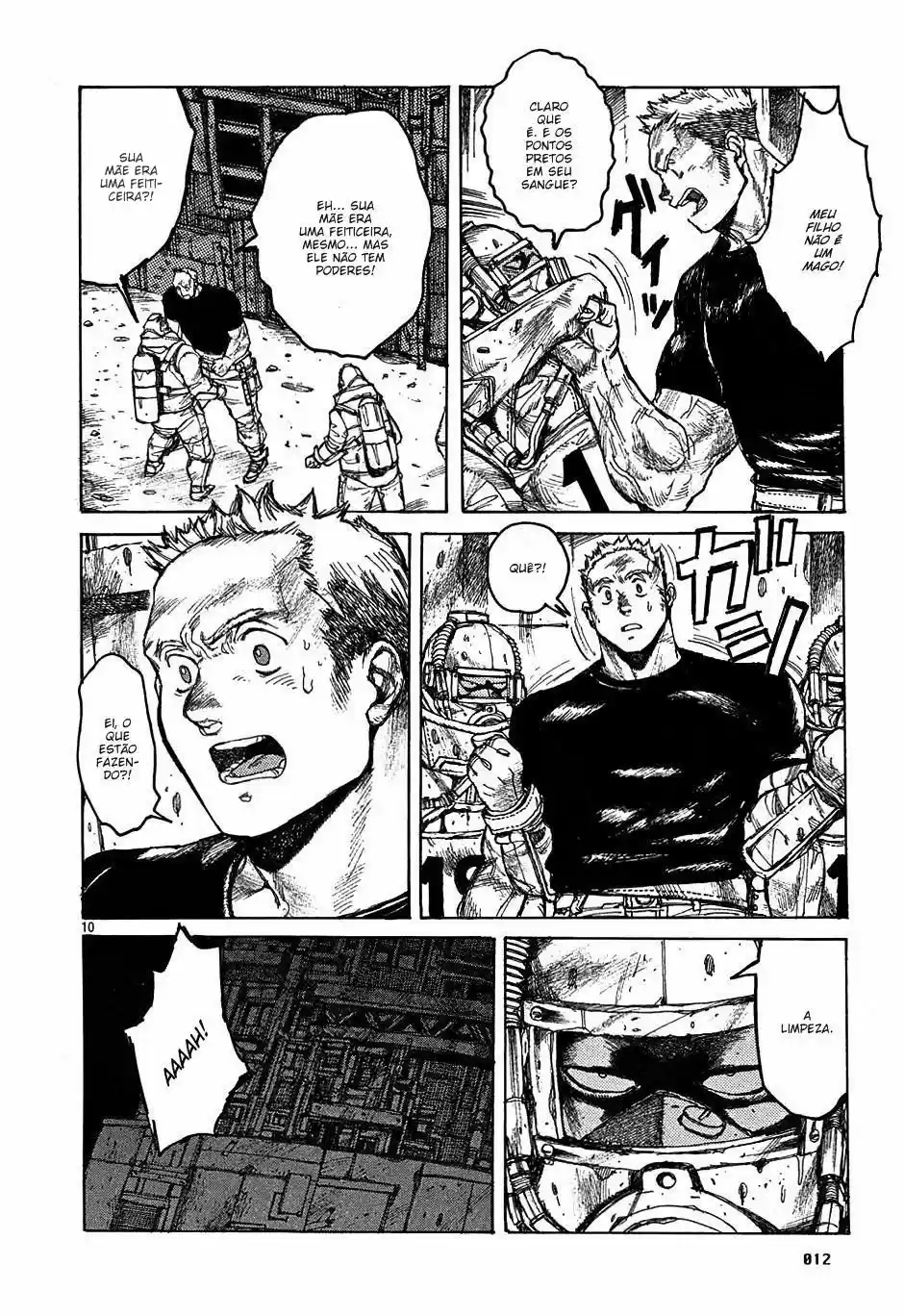 Read Dorohedoro pt Manga Online