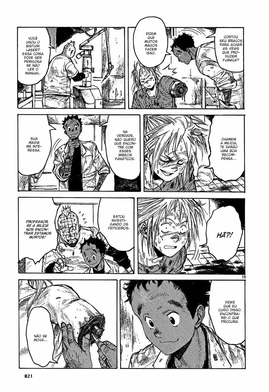 Read Dorohedoro pt Manga Online