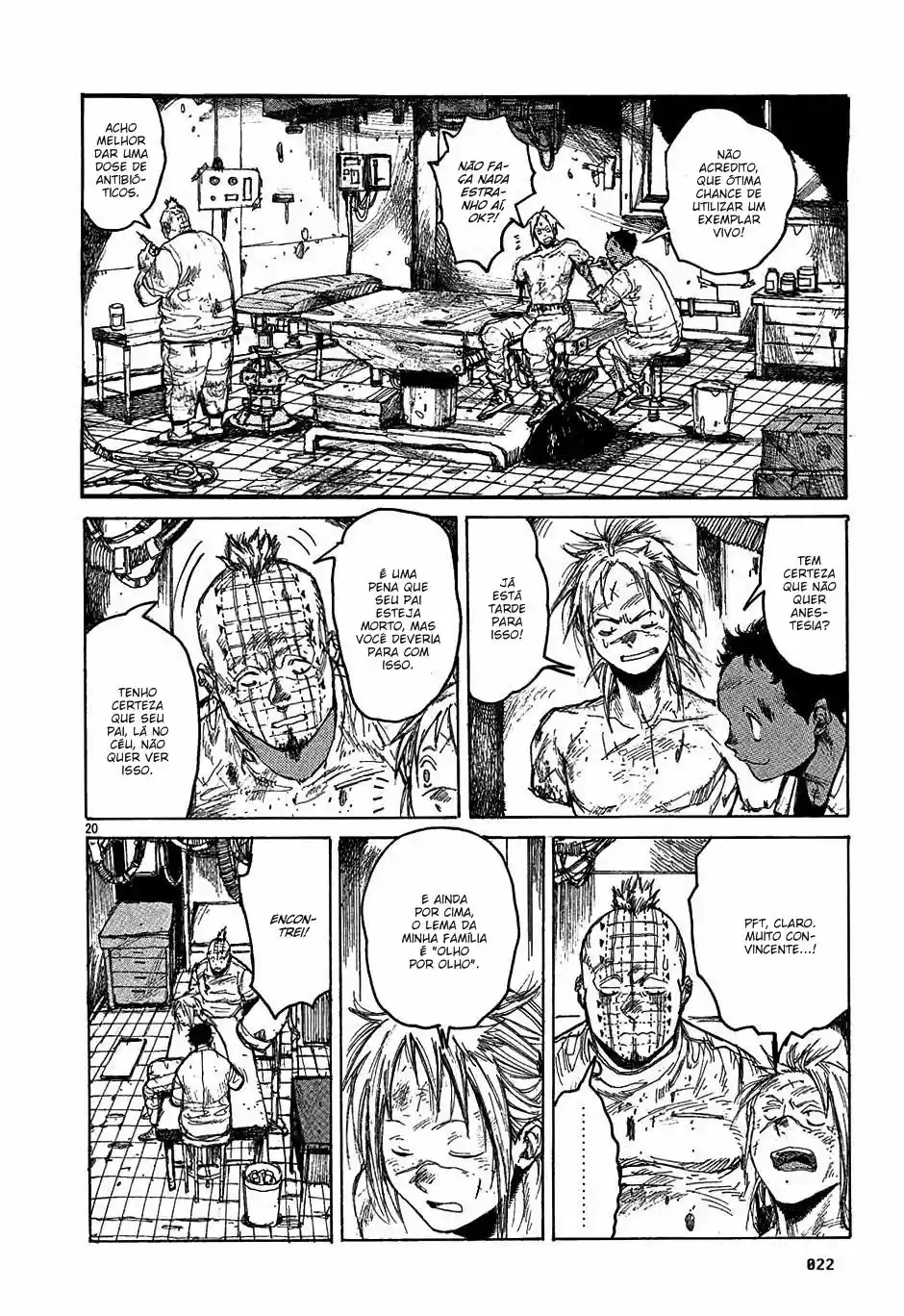 Read Dorohedoro pt Manga Online