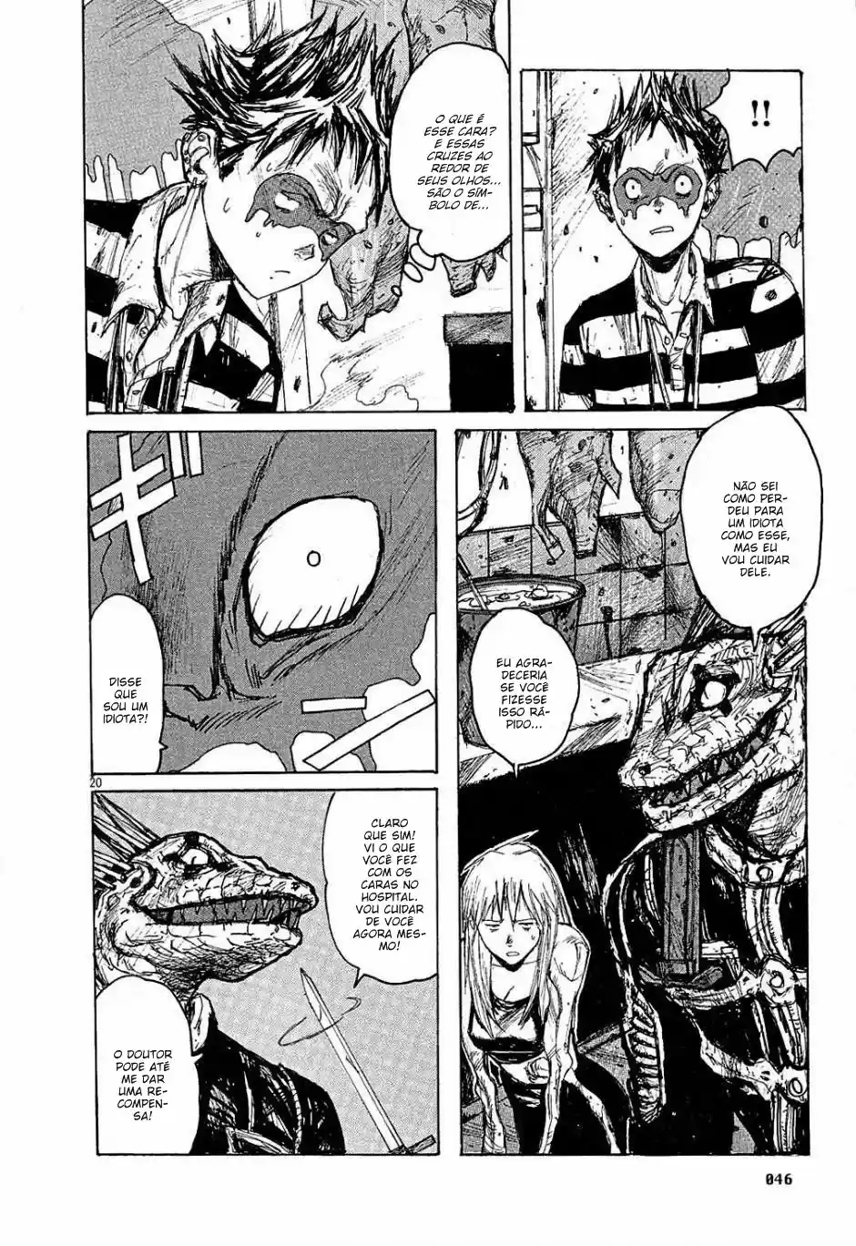 Read Dorohedoro pt Manga Online