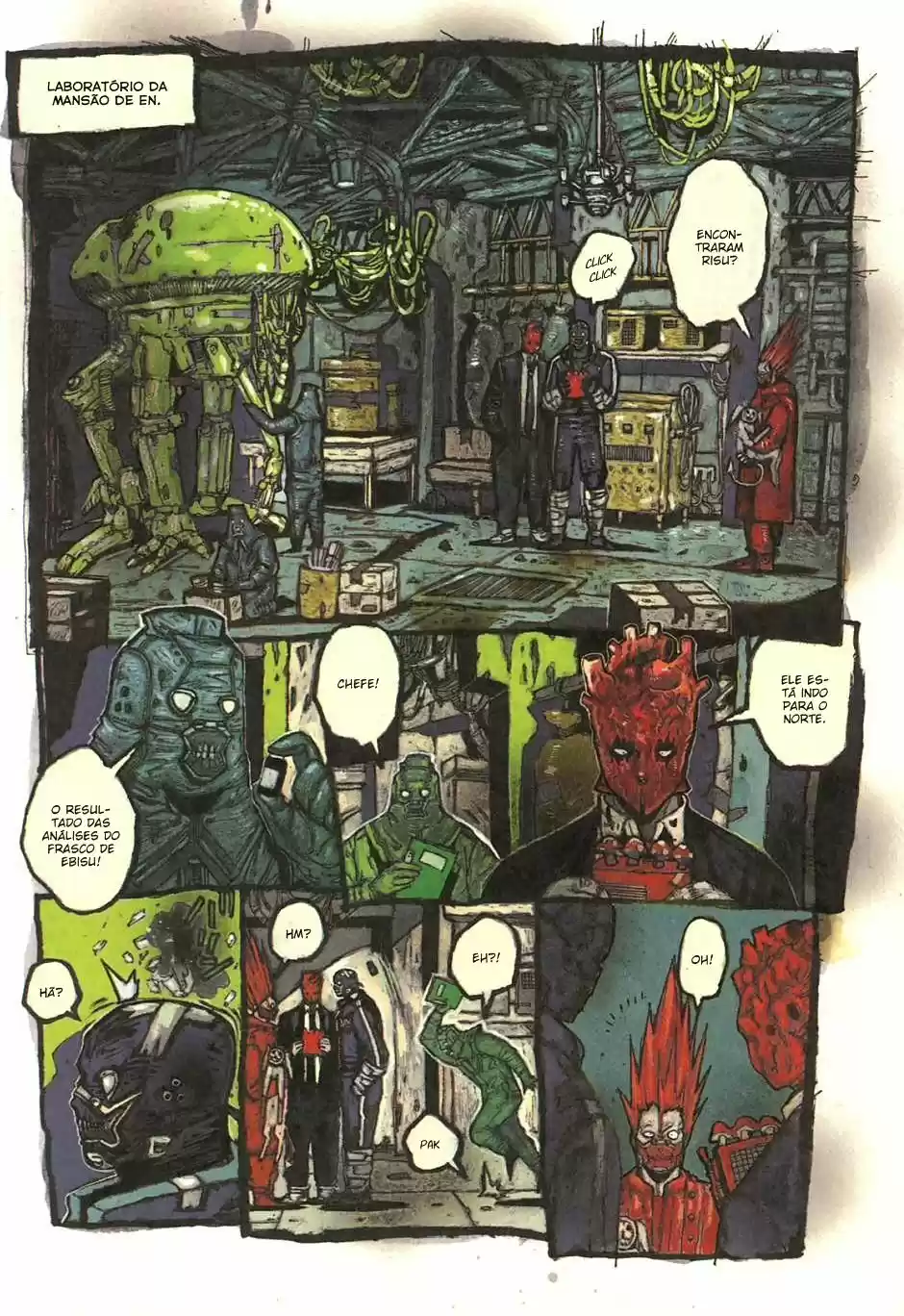 Read Dorohedoro pt Manga Online