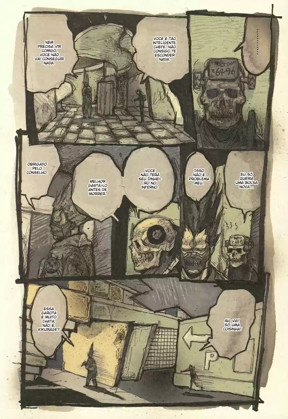 Read Dorohedoro pt Manga Online