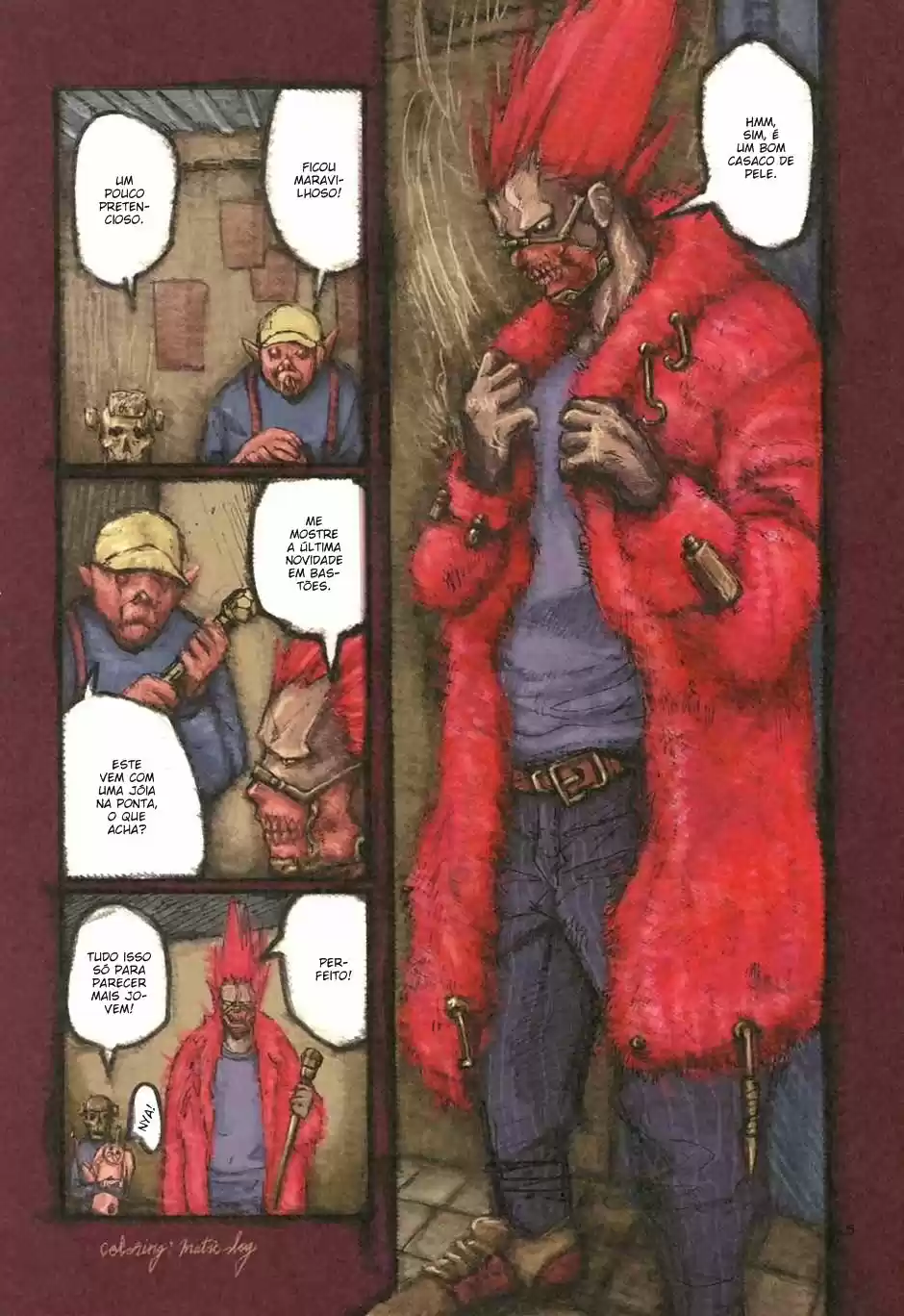 Read Dorohedoro pt Manga Online