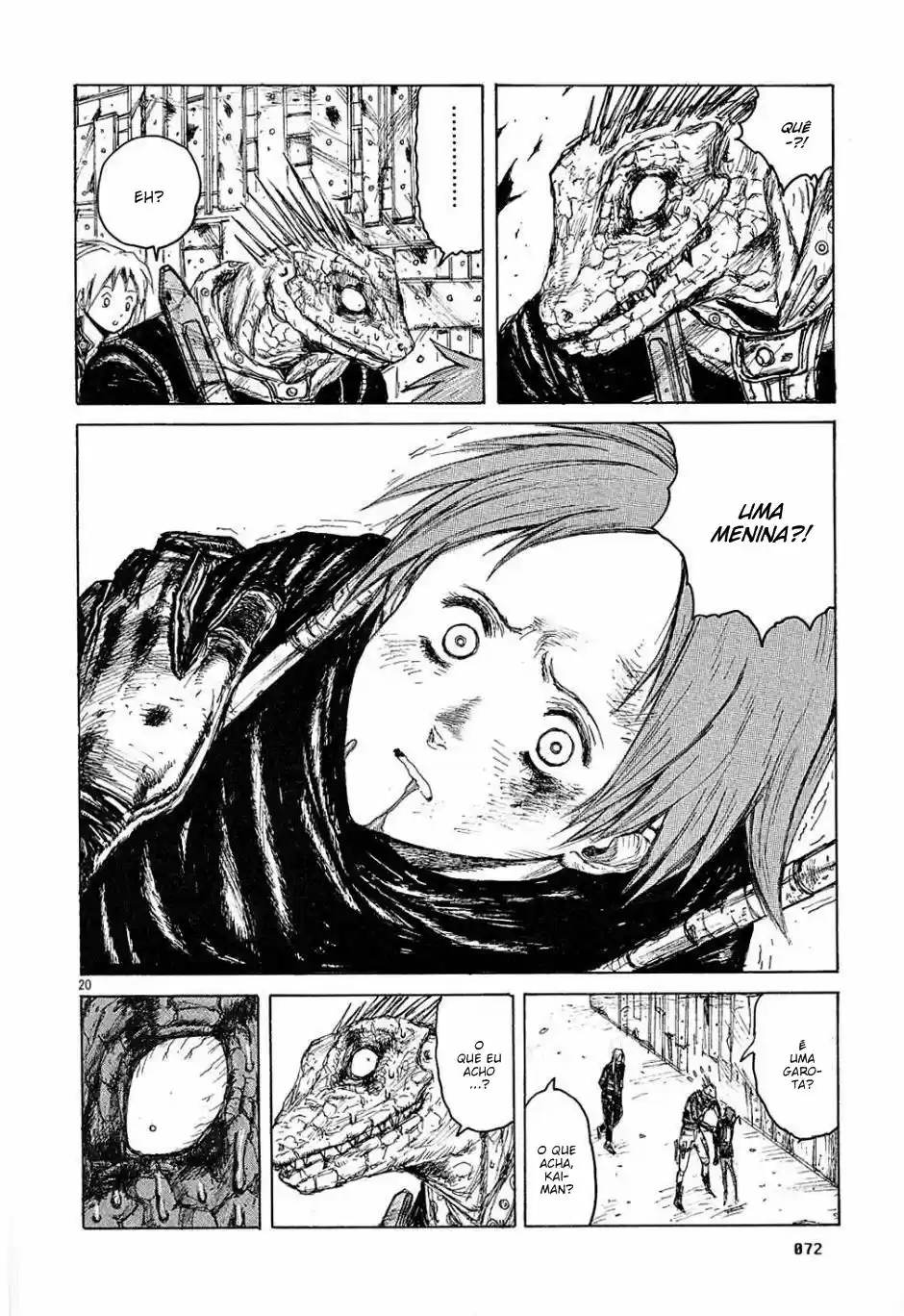 Read Dorohedoro pt Manga Online