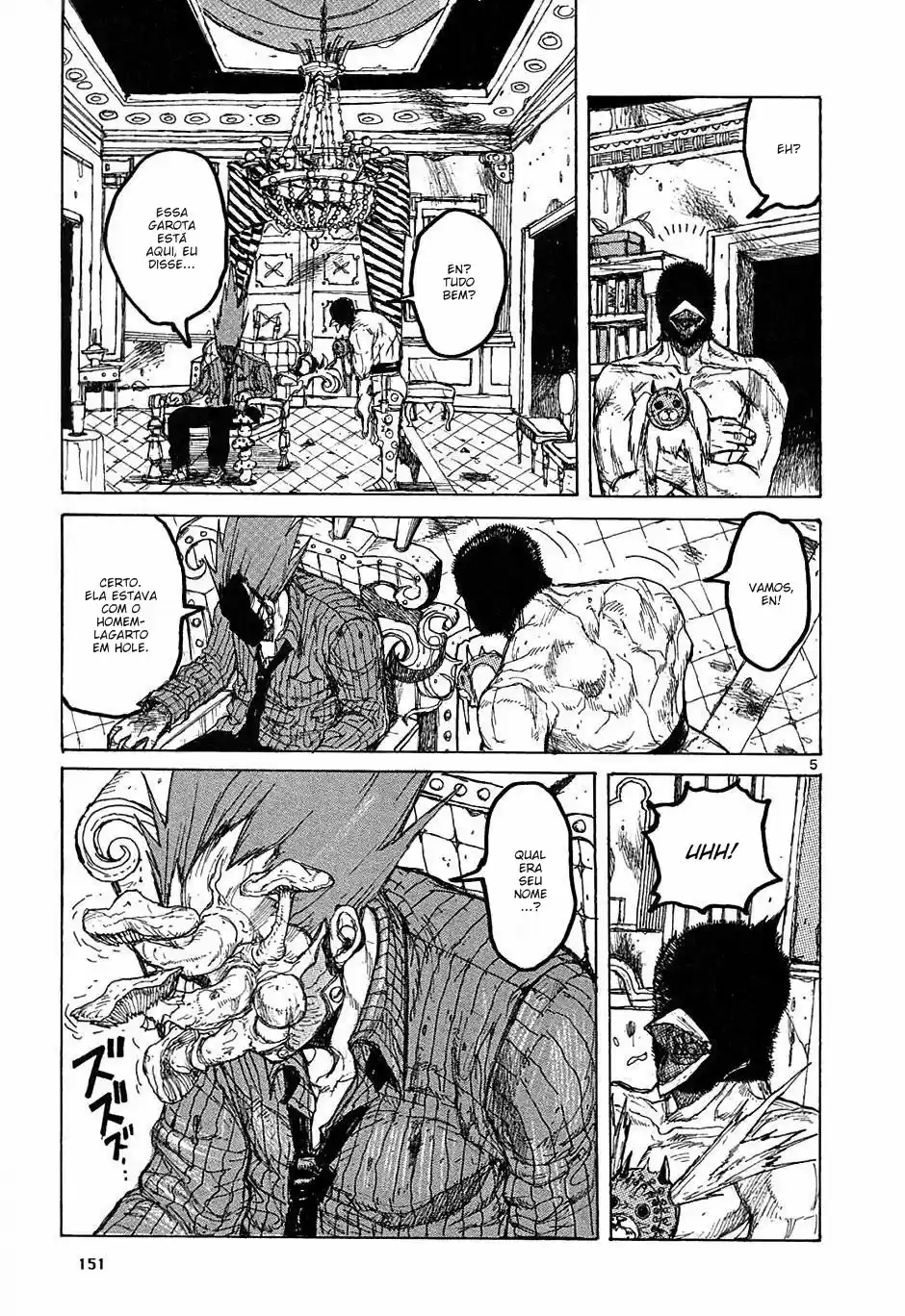 Read Dorohedoro pt Manga Online
