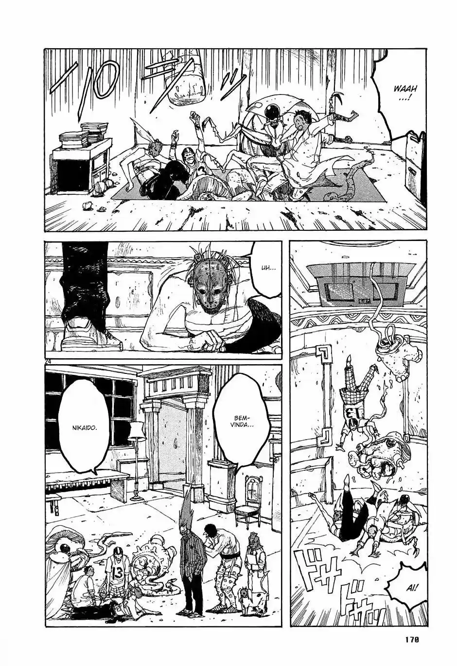 Read Dorohedoro pt Manga Online