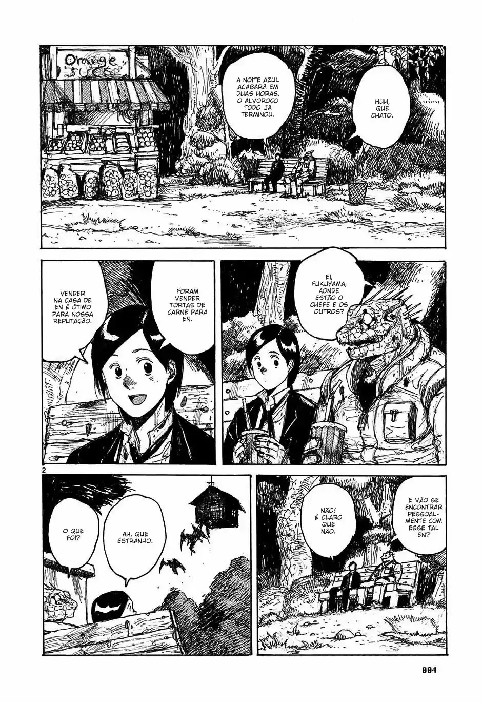 Read Dorohedoro pt Manga Online