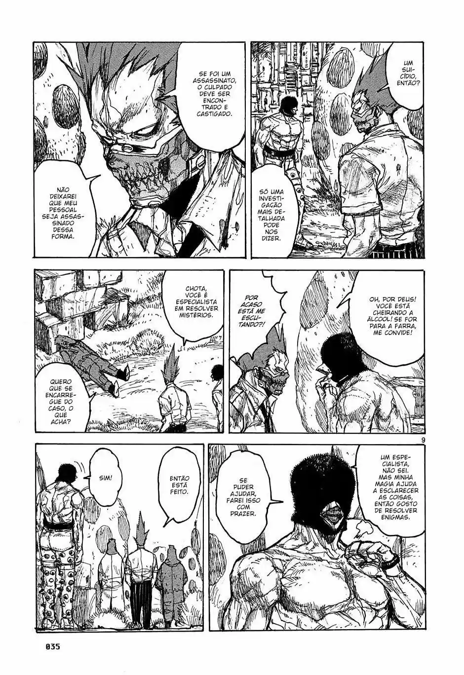 Read Dorohedoro pt Manga Online