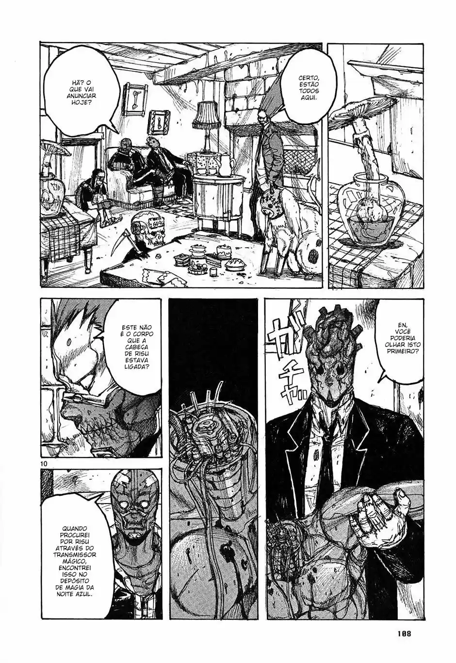 Read Dorohedoro pt Manga Online