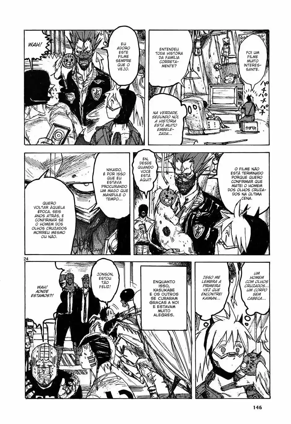 Read Dorohedoro pt Manga Online