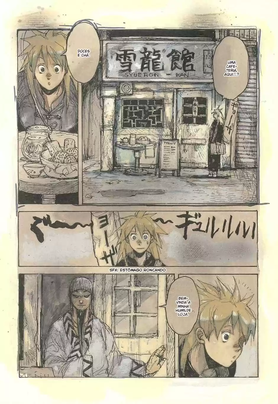 Read Dorohedoro pt Manga Online