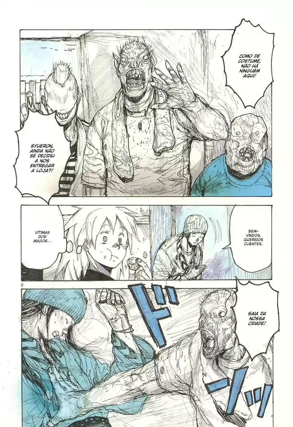 Read Dorohedoro pt Manga Online