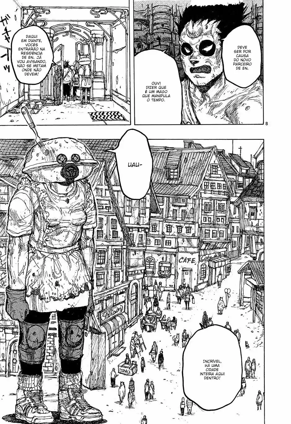 Read Dorohedoro pt Manga Online