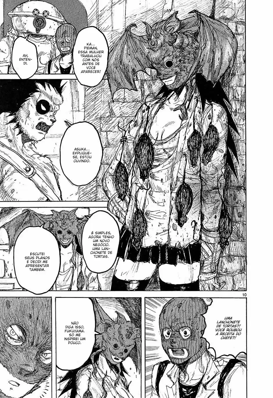 Read Dorohedoro pt Manga Online