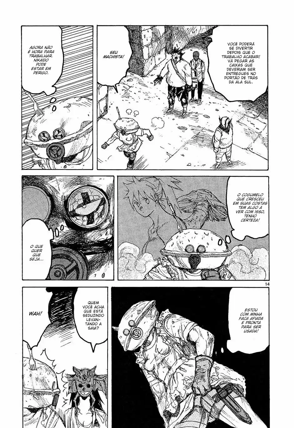 Read Dorohedoro pt Manga Online
