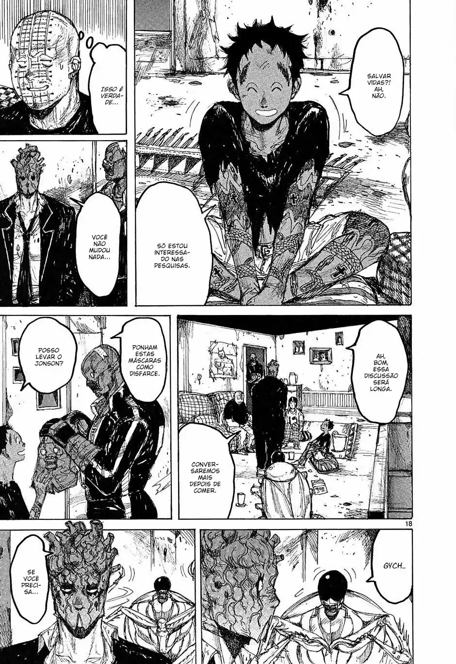 Read Dorohedoro pt Manga Online