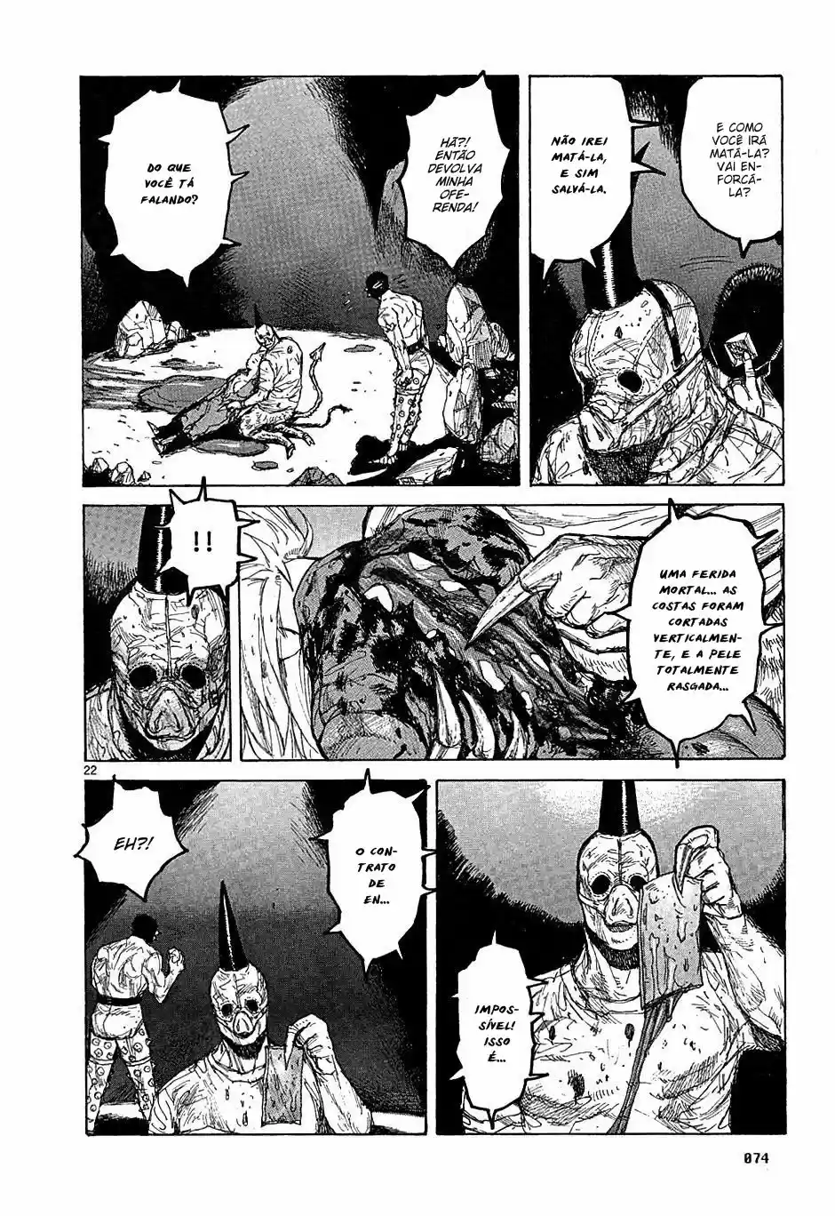 Read Dorohedoro pt Manga Online