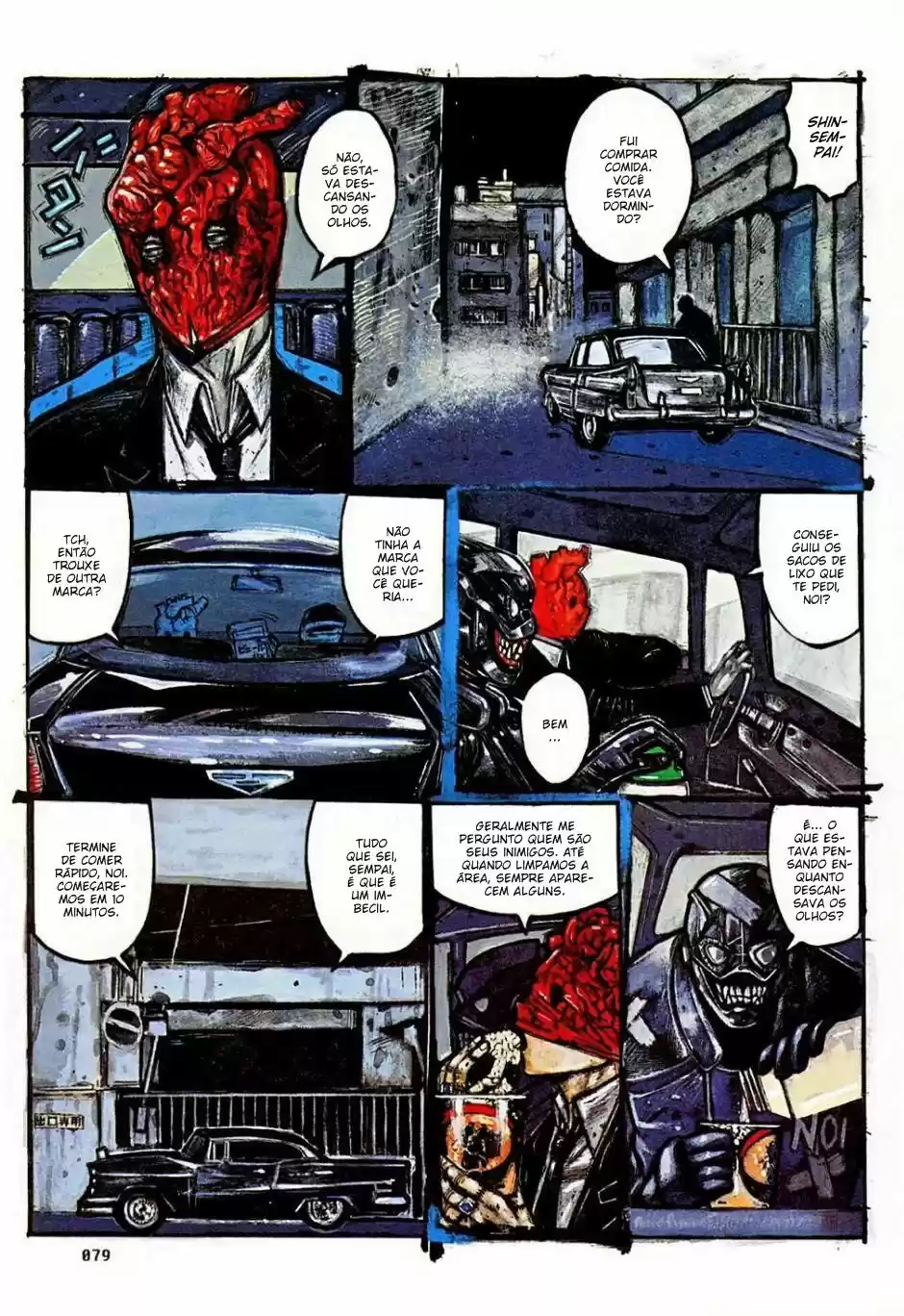 Read Dorohedoro pt Manga Online