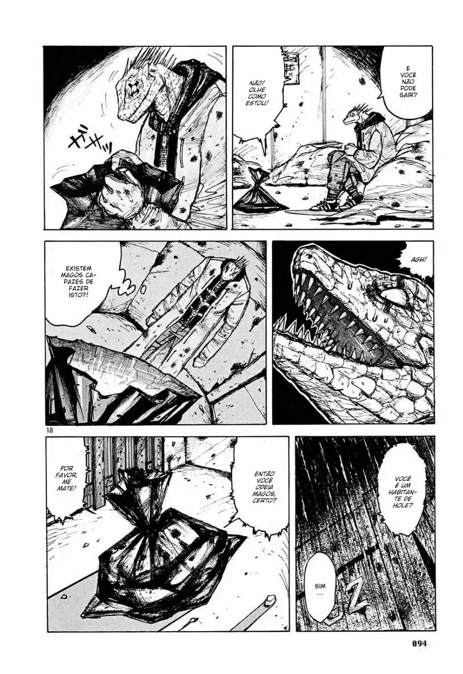 Read Dorohedoro pt Manga Online