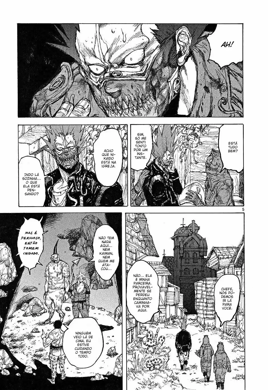 Read Dorohedoro pt Manga Online