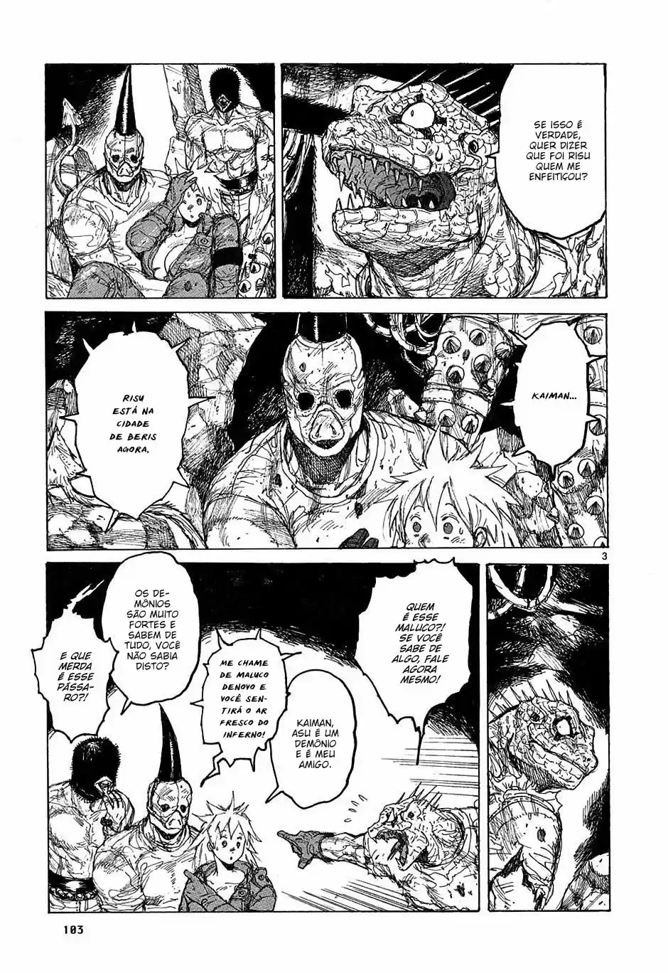 Read Dorohedoro pt Manga Online